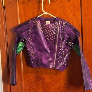 Purple Girl’s Faux Studded Jacket by Disney Size 11/12